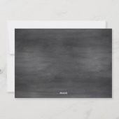 Kerstfotokaart, feestdag, grappig feestdagenkaart (Achterkant)