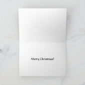 Kerstfotokaart Feestdagen Kaart (Binnen)