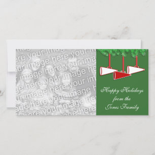 kerstfotokaart feestdagenkaart