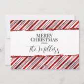 Kerstfotokaart Feestdagenkaart (Achterkant)