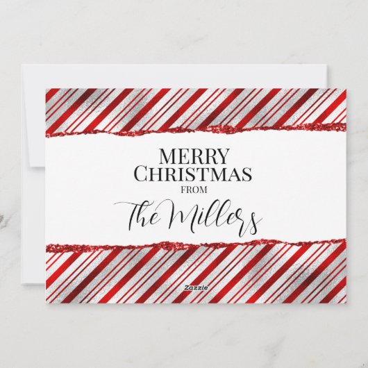 Kerstfotokaart Feestdagenkaart (Achterkant)