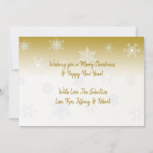 Kerstfotokaart Joyeux Noël (Achterkant)