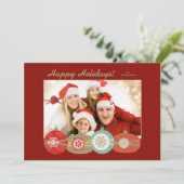  kerstfotokaart kaart (Staand voorkant)