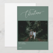 KERSTFOTOKAART KAART (Voorkant / Achterkant)