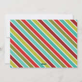 Kerstfotokaart, kerstverlichting, Feestdagen Feestdagenkaart (Achterkant)