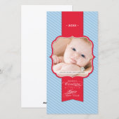 KERSTFOTOKAART:: revers 5P Feestdagenkaart (Voorkant / Achterkant)