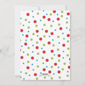 Kerstfotokaart voor Naughty of Nice Feestdagenkaart (Achterkant)