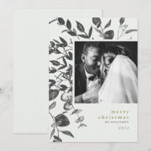 Kerstfotokaart voor wintervullingen