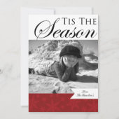 kerstfotokaarten feestdagenkaart (Voorkant)