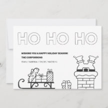 kerstfotokaarten voor vakantiekleuren