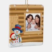 Kerstfotoornament voor een speciaal kind keramisch ornament (Rechts)