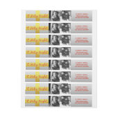 Kerstfoto's Christelijke Heilige Nachttypografie (Vel)