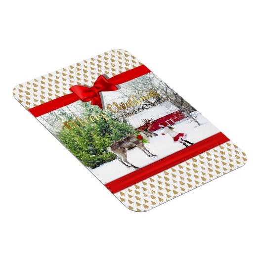 kerstfoto's magneet (Rechterzijde)