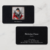  kerstfoto's / schilderijen visitekaartje (Voorkant / Achterkant)