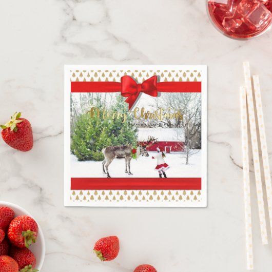 kerstfoto's servetten (Insitu)