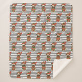 kerstfoto's sherpa deken (Voorkant)