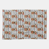 kerstfoto's theedoek (Horizontaal)