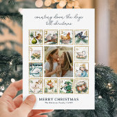 Kerstfoto's 'Twaalf Dagen Kerstmis' Feestdagenkaart
