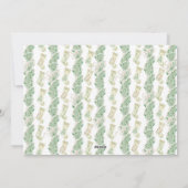 kerstfoto's Vintage twee foto's van Garland Feestdagenkaart (Achterkant)