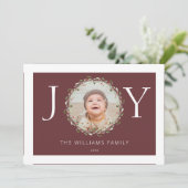 kerstfoto's waterverf met ruw grauw (Staand voorkant)