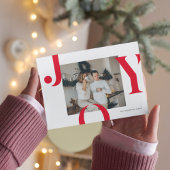 Kerstfotoserie | Briefkaart Rode Joy
