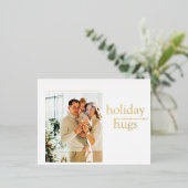 Kerstfotoserie | Briefkaart voor vakantiehuggen (Staand Voorkant)