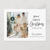 Kerstfotoserie | Eerste Kerstdag Briefkaart (Voorkant)