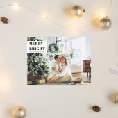 Kerstfotoserie | Merry Bright | Vakantie Briefkaart