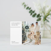 Kerstfotoserie | PRETTIGE FEESTDAGEN Briefkaart (Staand voorkant)