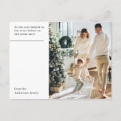 Kerstfotoserie | PRETTIGE FEESTDAGEN Briefkaart (Voorkant)