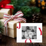 Kerstfotoserie | Rode Joy Briefkaart<br><div class="desc">Kerstfotoserie | Rode Joy</div>