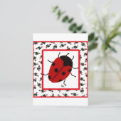 Kerstfout in juli feestdagenkaart (Staand voorkant)