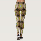 kerstfractal leggings (Achterkant)