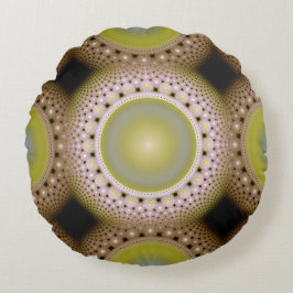 kerstfractal rond kussen