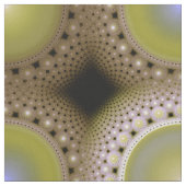 kerstfractal stof (Swatch)