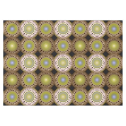 kerstfractal tafelkleed (Voorkant (Horizontaal))