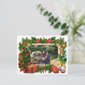 Kerstframe Feestdagenkaart (Staand voorkant)