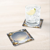 Kerstframe Vakantie Papieren Onderzetter (Insitu)