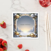 Kerstframe Vakantiedeken Servet (Insitu)