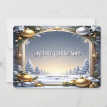 Kerstframe Vakantiegroet