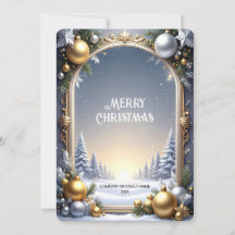 Kerstframe Vakantiegroet
