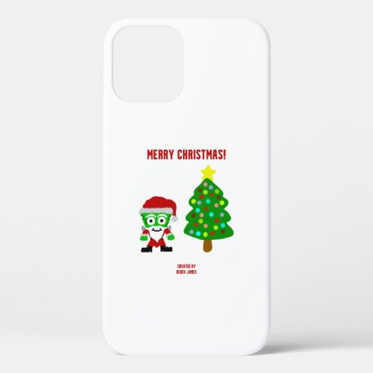 KerstFrankenCheese Apple iPhone 12 Pro Hoesje (Achterkant)