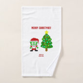 KerstFrankenCheese badkamerhanddoek Bad Handdoek (Handdoek)