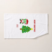 KerstFrankenCheese badkamerhanddoek Bad Handdoek (Handdoek)