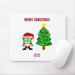 KerstFrankenCheese Muismat