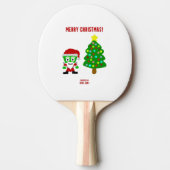 KerstFrankenCheese Ping Pong Paddle Tafeltennisbatje (Voorkant)