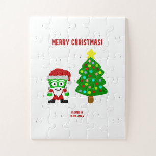 KerstFrankenCheese Puzzle 27,9 x 35,5 cm Legpuzzel