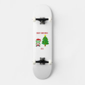 KerstFrankenCheese Skateboard (Voorkant)
