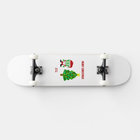KerstFrankenCheese Skateboard (Horizontaal)