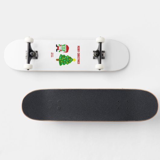 KerstFrankenCheese Skateboard (Horizontaal)